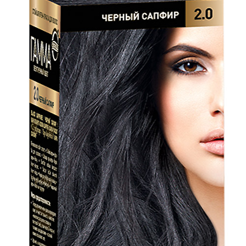Сапфировые оттенки краски для волос